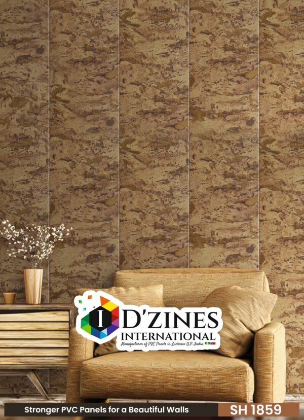 iD'Zines Slim and Super Heavy PVC Panels - 10FT Height, 10 Inch Width, 6MM Thickness, 17KG Approx - Type D